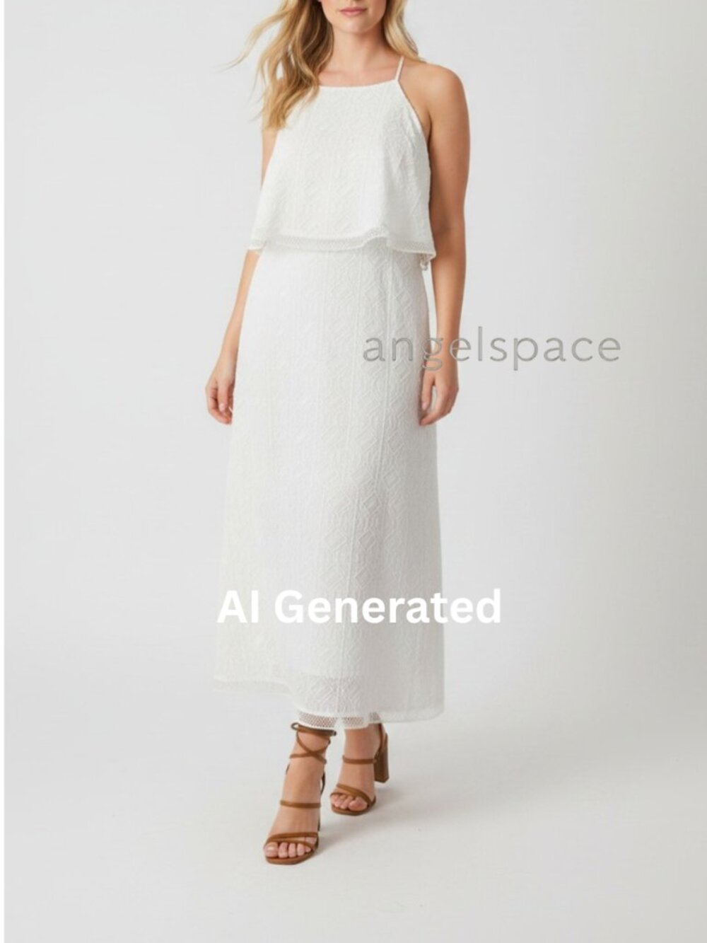 Anthropologie Madilyn Embroidered Maxi Dress Size 8P, New with tag